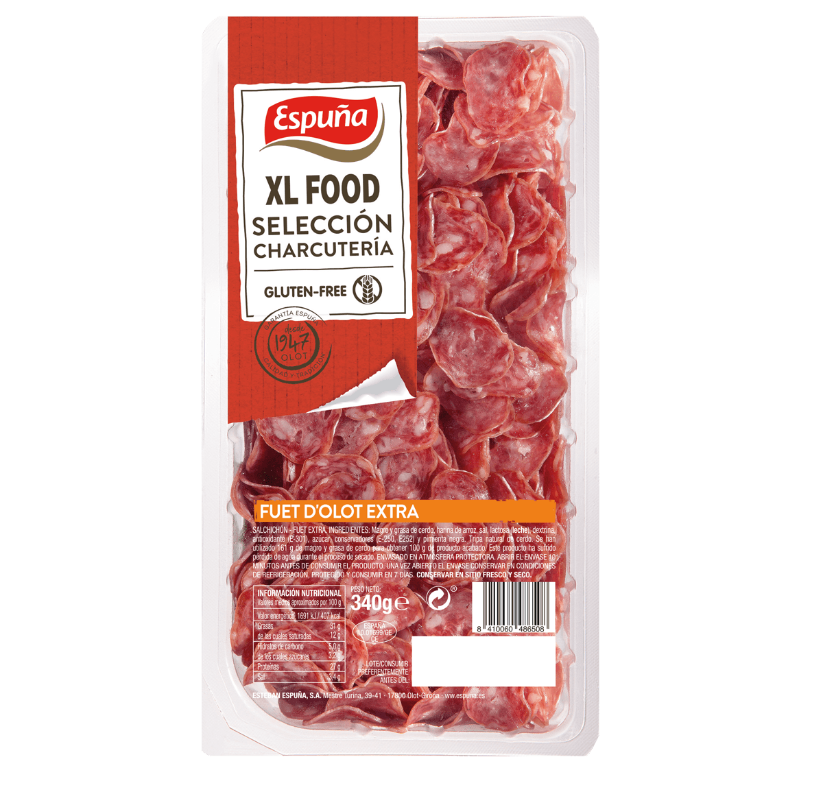 Fuet d'Olot slices 340g