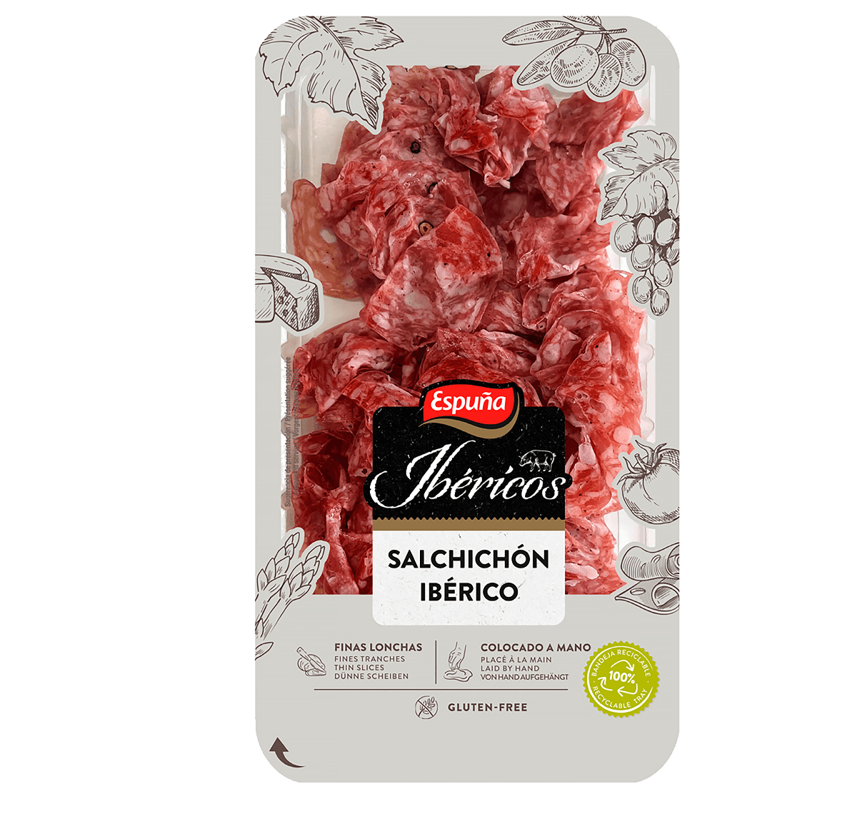 Salchichón ibérico 80g